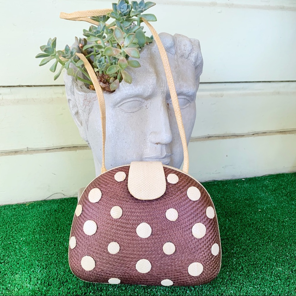 Vintage Rare Mushroom Bag